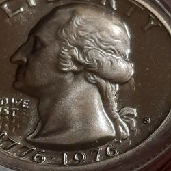 1776*1976  25c.  Bicentennial quarter