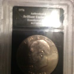 1976 Authenticated Graded Coin