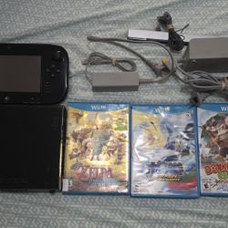 Nintendo Wii U 32GB  Console Original /Games Zelda Pokemon Donkey Kong 