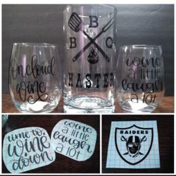 Wine Glasses.