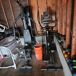 Marcy Weights Set Up & Pro-form elliptical 20 inch stride