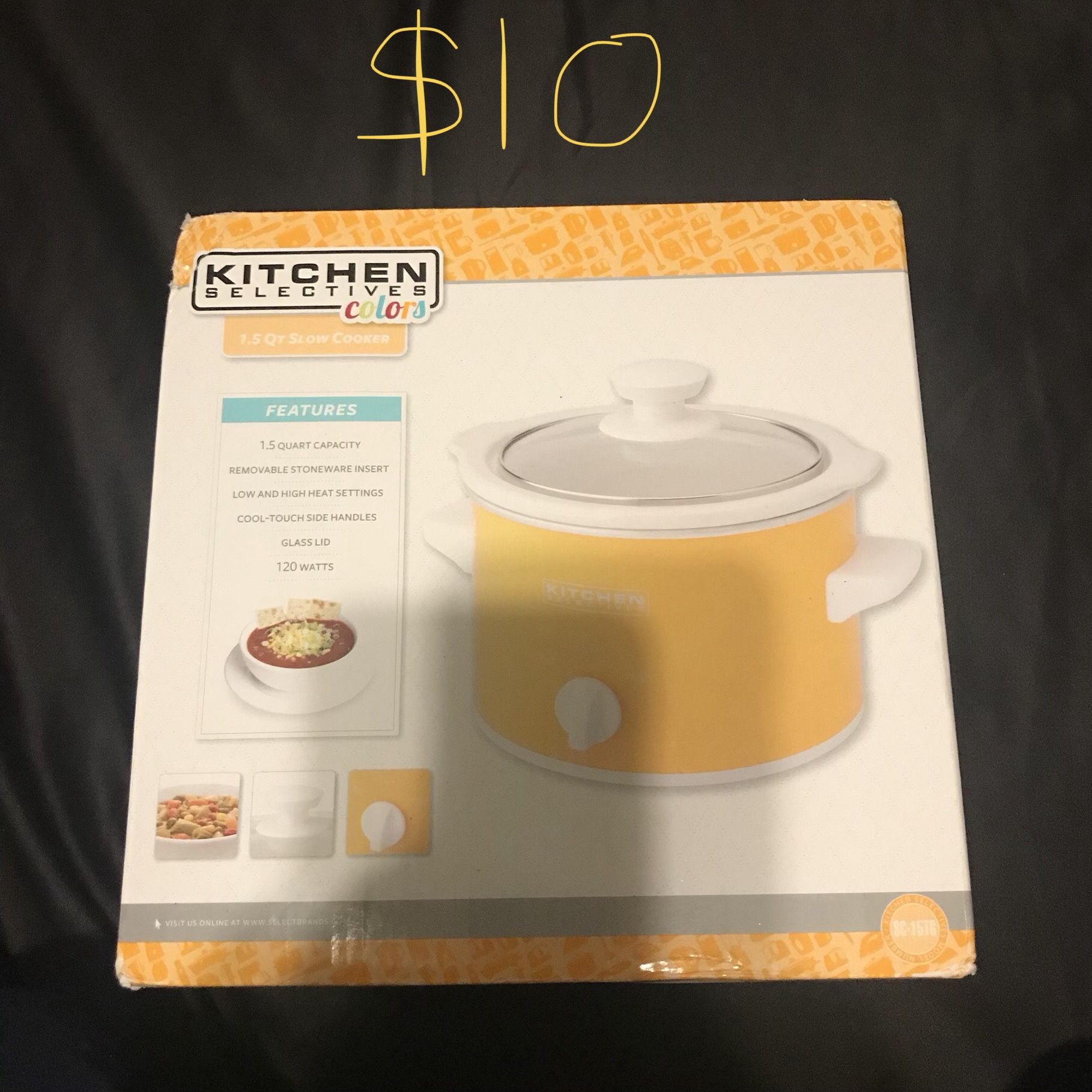 Brand new 1.5 QT Slow Cooker