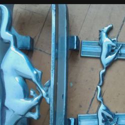 3.  1978 Mustang Chrome Logos  $80 For All Pisces Obo 
