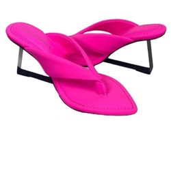 Good American Neon Cinderella Heels