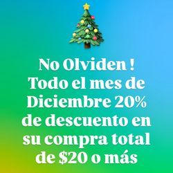 20% Off Your Total 🎄