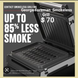 Brand New George Foreman Smokeless Grill