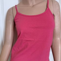 Vintage Carabella Hot Pink Jersey Tank Top | Size Small | Hard to Find | New