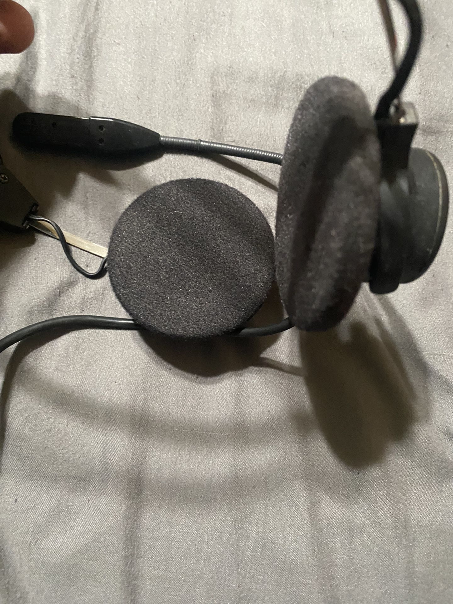 Sennheiser headphones HMEC 45-KA. Aviation Headset For Pilots