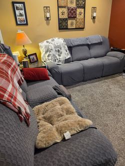 Couch and loveseat