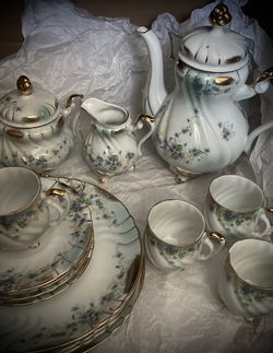 Lefton Coffee/ Tea Service For Four