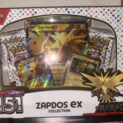 Pokemon - Zapdos EX 151 Box