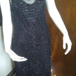 Stunning Crochet Beaded Dress