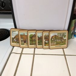 6 Pc. Pimpernel Acrylic Coaster Set PUO