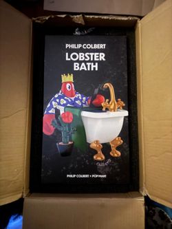 Philip Colbert lobster bath Popmart