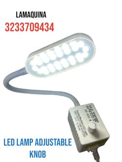 LED LAMP ADJUSTABLE KNOB W/ Magnet 