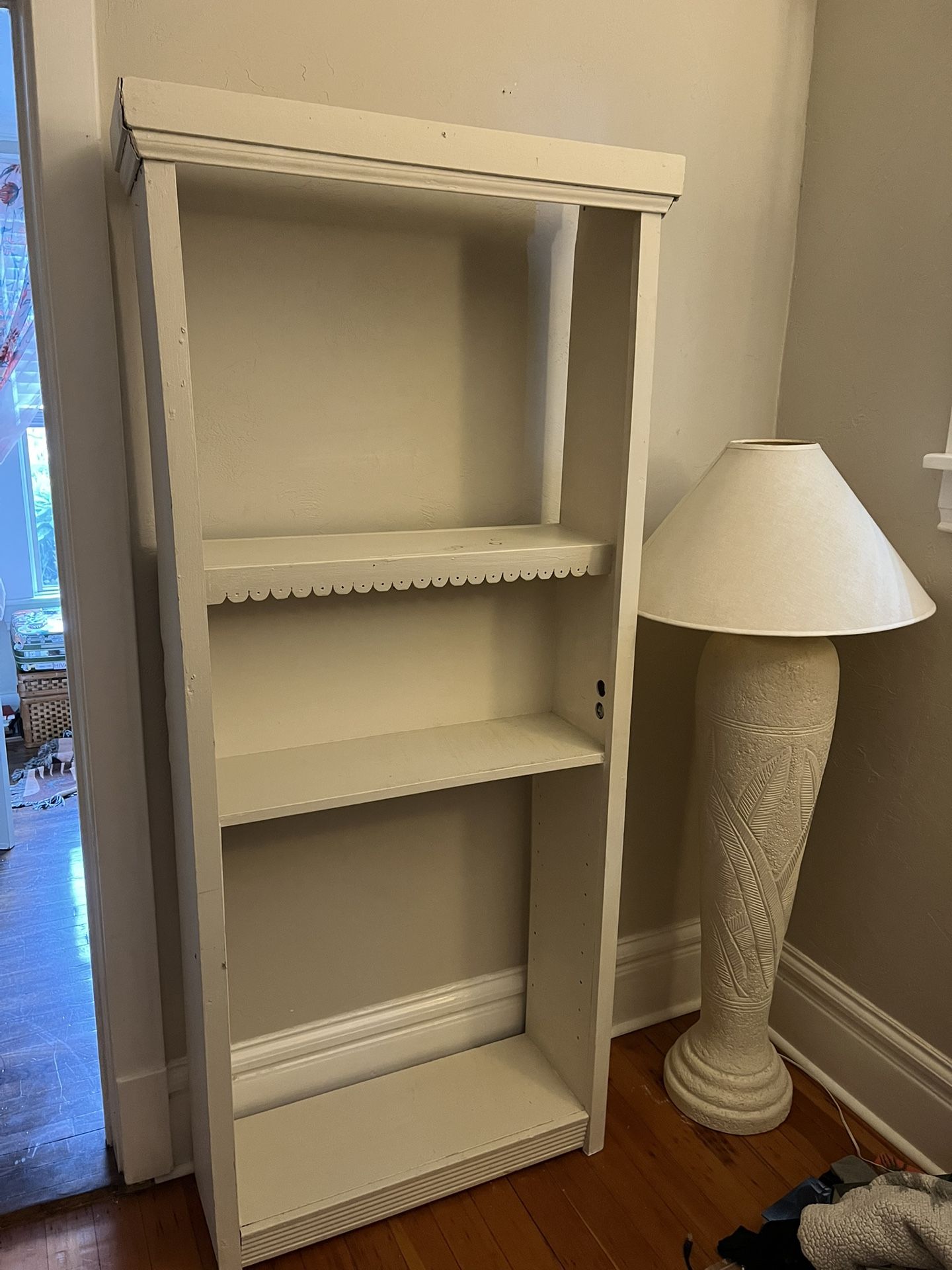 Vintage shabby chic bookshelf