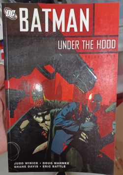DC Comics BATMAN Under The Hood Vol 1 (2005) AND Vol 2 (2006) Softcover