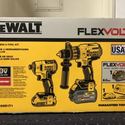 DeWalt - Brushless Hammer Drill & Impact Driver Combo (Flex Volt)