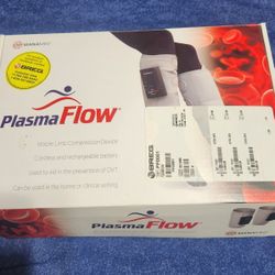 Plasma Flow ManMed PF001 Thrombosis DVT Prevention In Box One With Charger One No Charger (Both Clean)