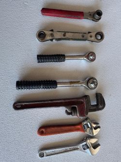 collection of hand tools