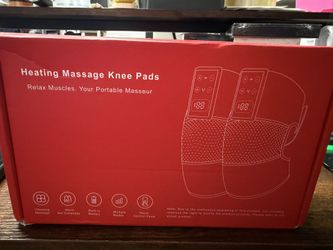 1pc Heated Vibrating Leg and Knee Massager 