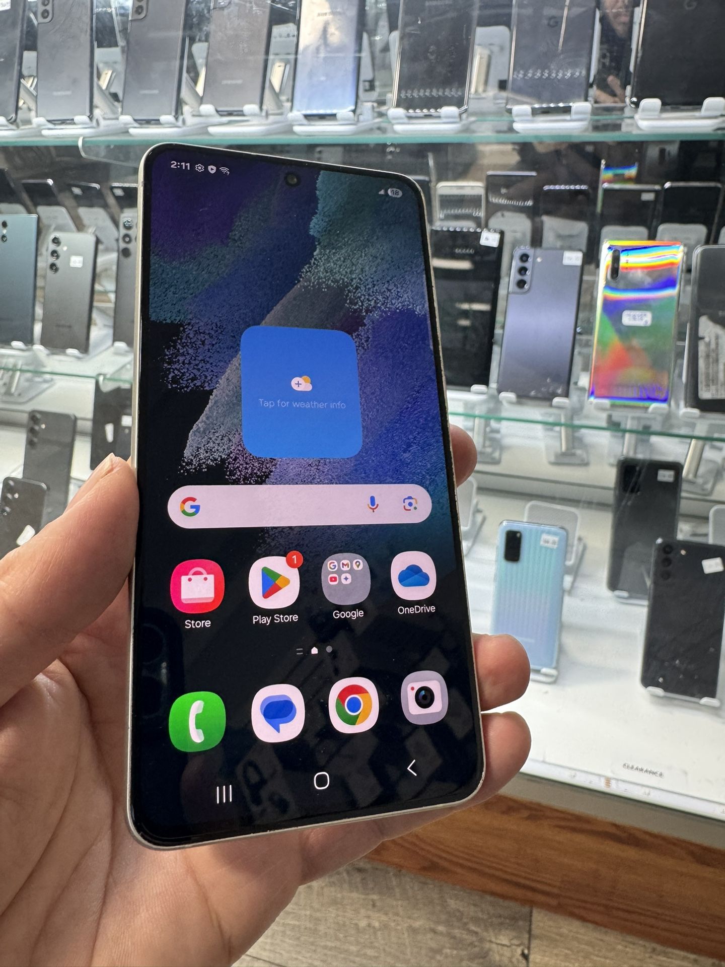 Unlocked Samsung S21 Fe - Desbloqueado 128GB 