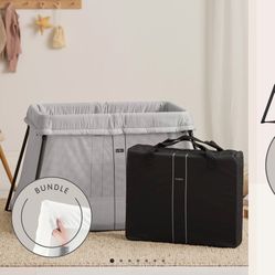 BabyBjorn Travel Crib Light Bundle 