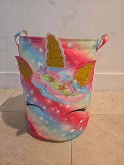 Unicorn toy or clothes hamper