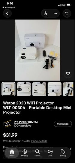 WiFi projector