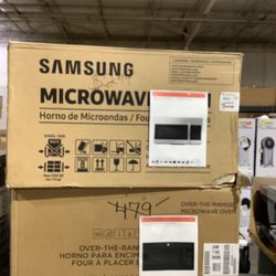 Samsung 1.6 cu. ft. Over-the-Range Microwave in Stainless Steel with Auto Cook