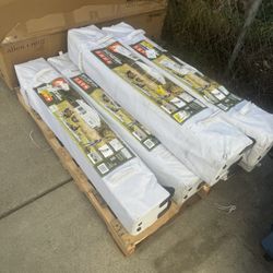 Ozark Trail 10x10 Instant Pop Up Canopy Tent with Simple Push Setup - Straight Leg Pop-Up Tent for Tailgating, Camping & Events, White