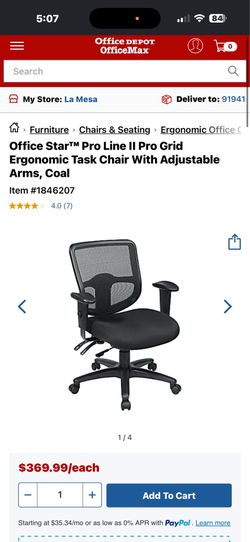 Desk Chair/Office slightly used