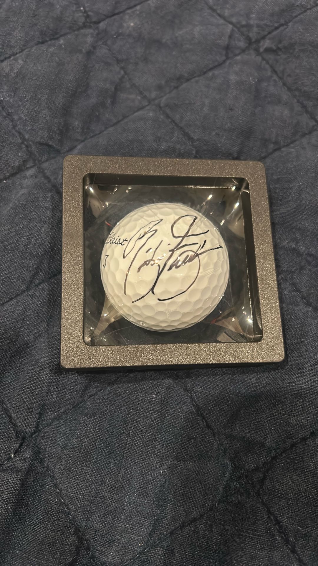 Authentic Ricky Fowler Autographed Golf Ball