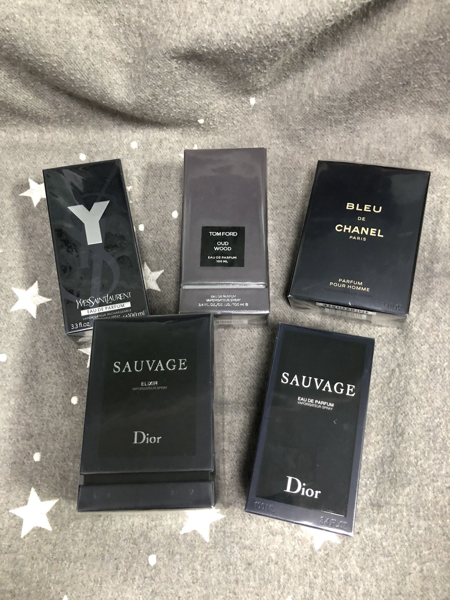 Chanel Dior TF YSL Perfumes 100ml