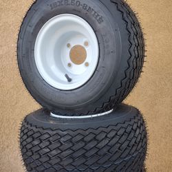 Golf Cart Rims And Tires 18x8.5-8