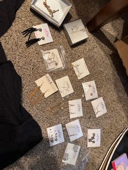 Park Lane & Paparazzi Jewelry Lot – Earrings & More