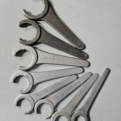 Vintage Proto 8pc SAE Water Pump Wrench Set 