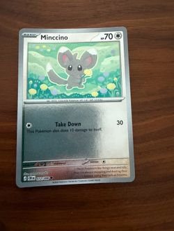 Minccino 072/086 Chaos Rising Reverse Holo Pokémon TCG NM
