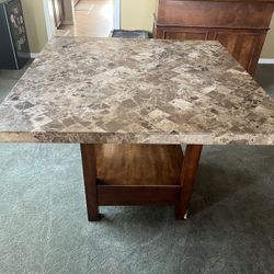 Counter Height Granite Table 