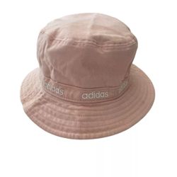 Adidas Aeroready Bucket Hat Cap Pink Unisex Adults Size S-M Logo Brim