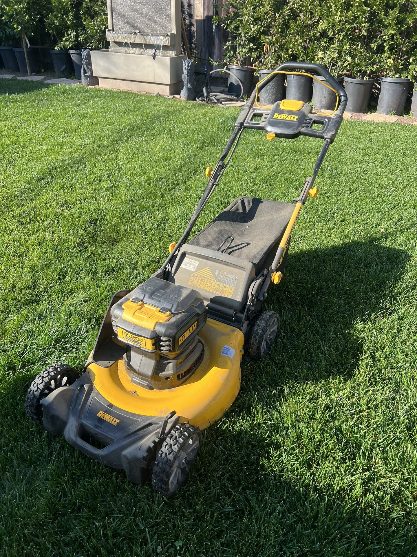 Electric Dewalt Lawn Mower