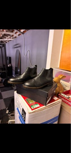 Nordstrom Nomax Black Leather Shoes Size 12M