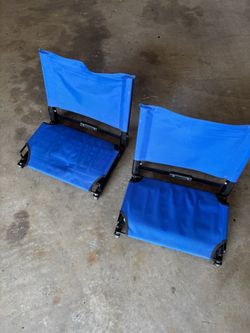 Two stadium chairs