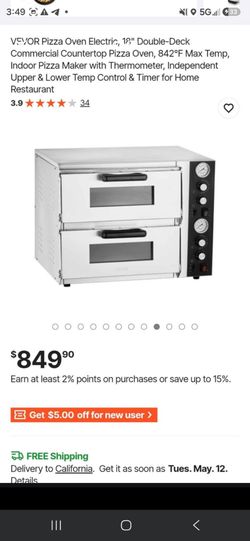 Big pizza oven
