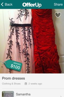 New pink prom dress