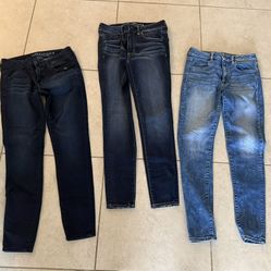 American Eagle Jeggins Size 8 