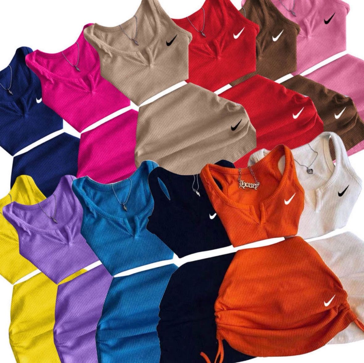 Nike Two Piece Skirt Sets