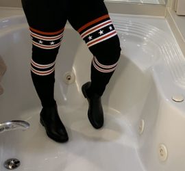 GIVENCHY KNEE HIGH RAIN BOOTS (AUTHENTIC)