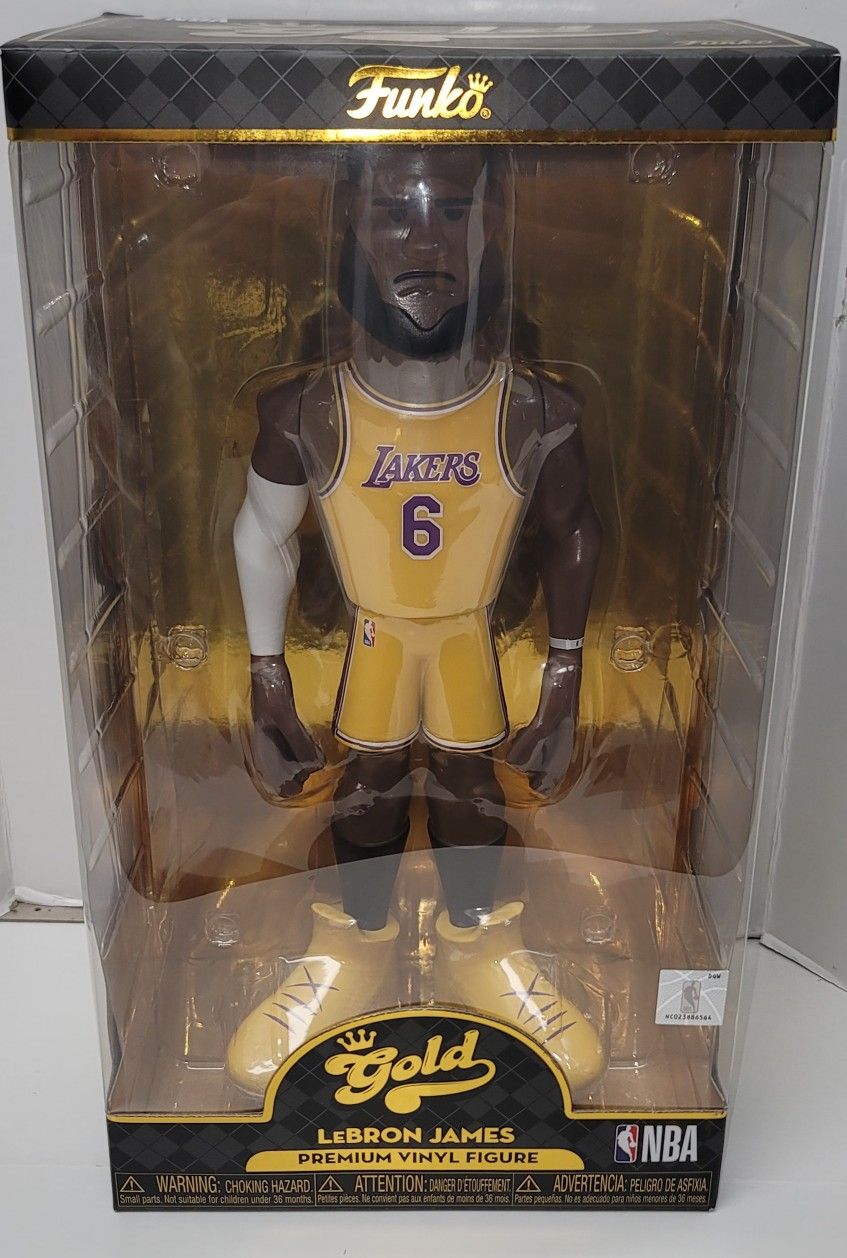 FUNKO Gold Vinyl Figure - 12" LEBRON JAMES