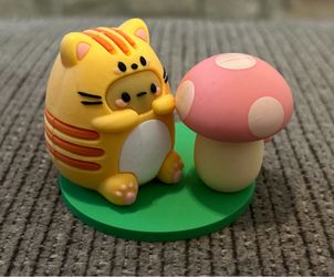 Smoko Tayto Potato Cat Blindbox Orange Tabby Vinyl Figure Toy
